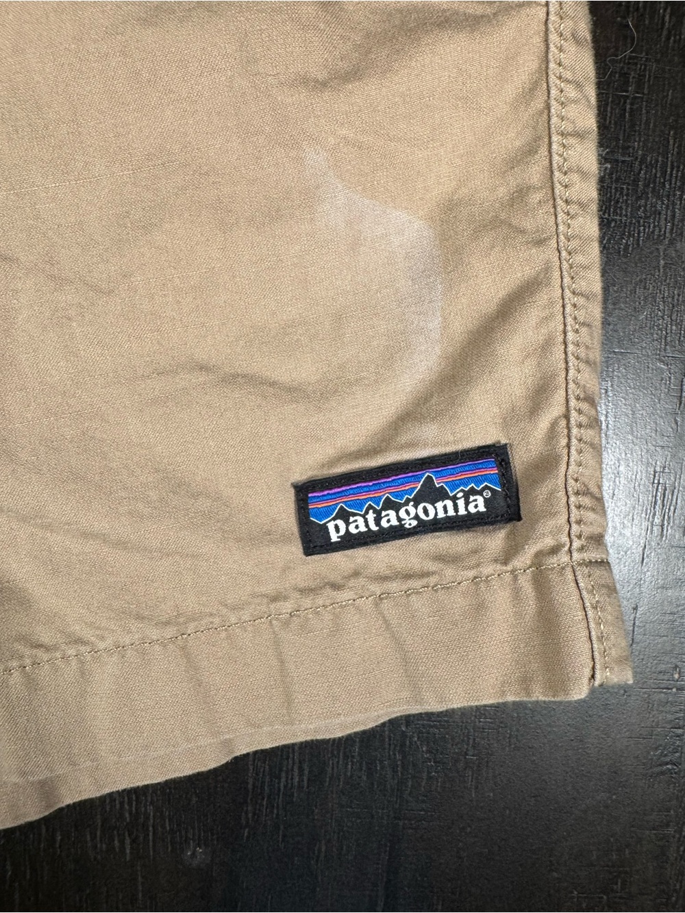 Patagonia Men's Khaki/Tan Hybrid Shorts - Picture 2 of 8